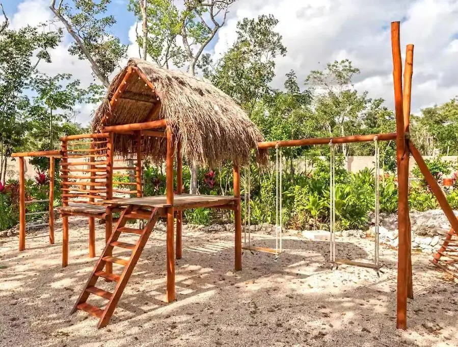 Condo Family In The Jungle With Cenotes And Big Pool Tulum 0*,  Mexikó
