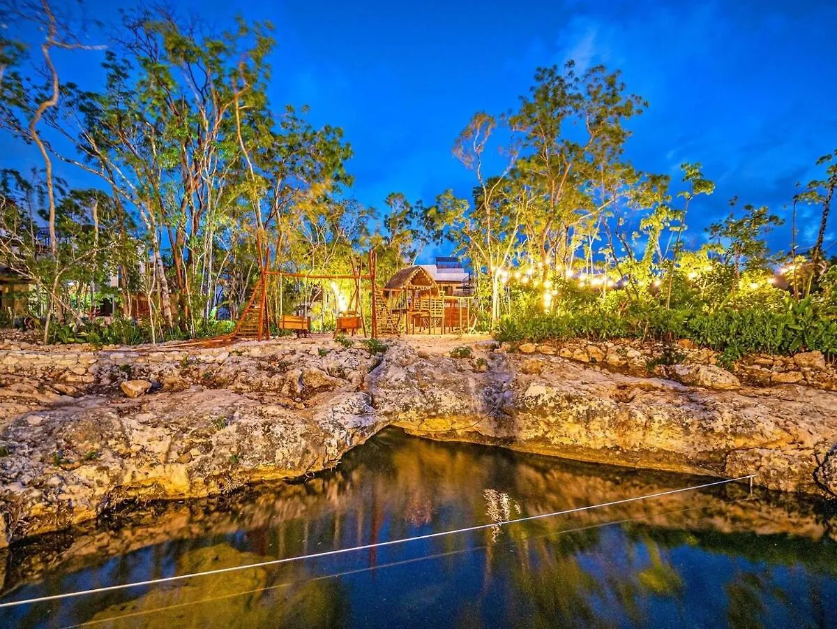 Condo Family In The Jungle With Cenotes And Big Pool Tulum Apartman