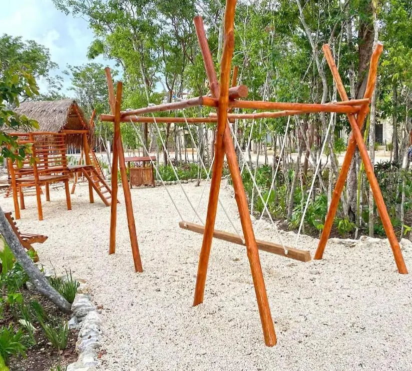 Condo Family In The Jungle With Cenotes And Big Pool Tulum 0*,  Mexikó