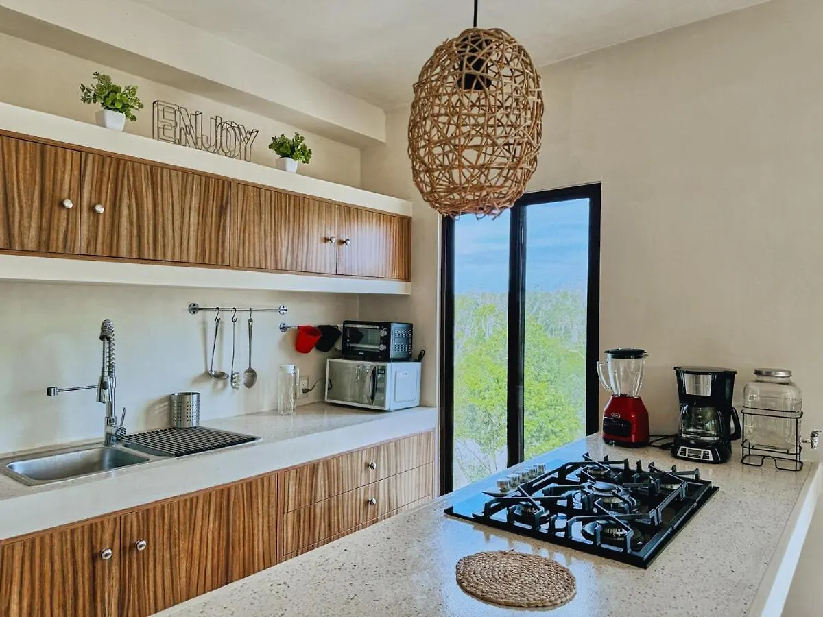 Condo Family In The Jungle With Cenotes And Big Pool Tulum